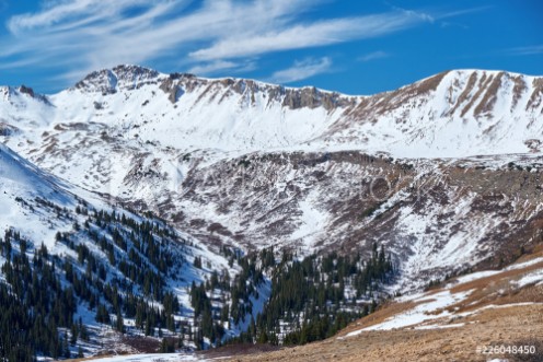 Picture of Independence Pass in Rocky Mountains